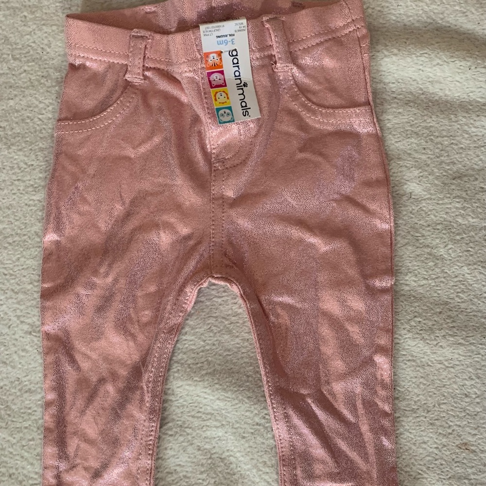 pink baby pants